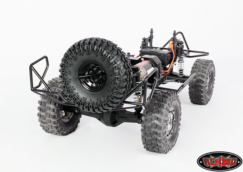 Tough Armor Rear Tire Carrier Bumper Fender for Jeep Cherokee and Axial