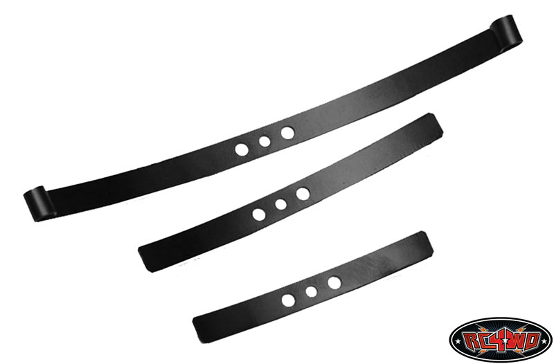 Soft Steel Leaf Spring for Trail Finder 2 BLACK 4 Sets 25 softer MORE