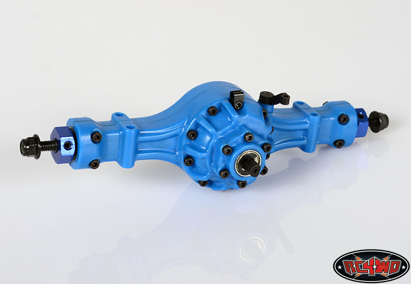Scale Semi Truck Rear Axle with Locking Differential (Blue) eBay
