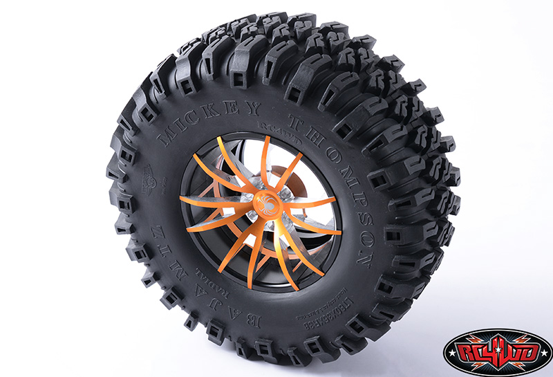 RC Rock Crawler Wheel Weights tyres COMPLETE SET Wraith AX10 Ridgecrest 360G 